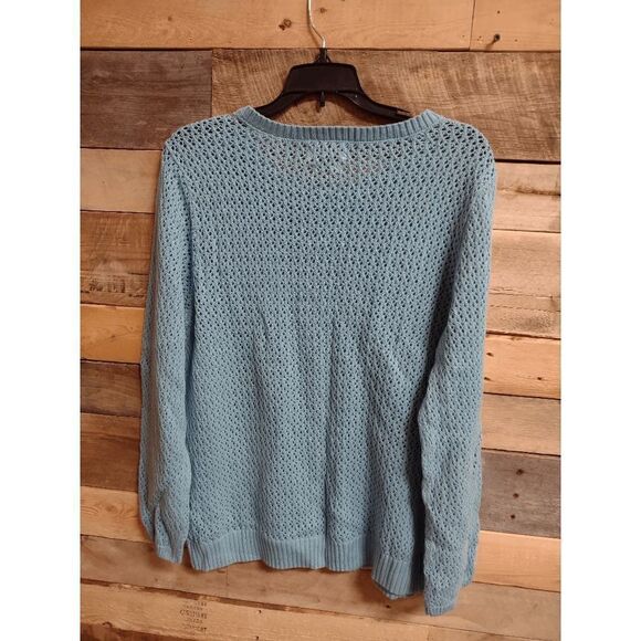 Van Heusen Women's Large (L) Long Sleeve Sweater 100% Cotton - Picture 3 of 3